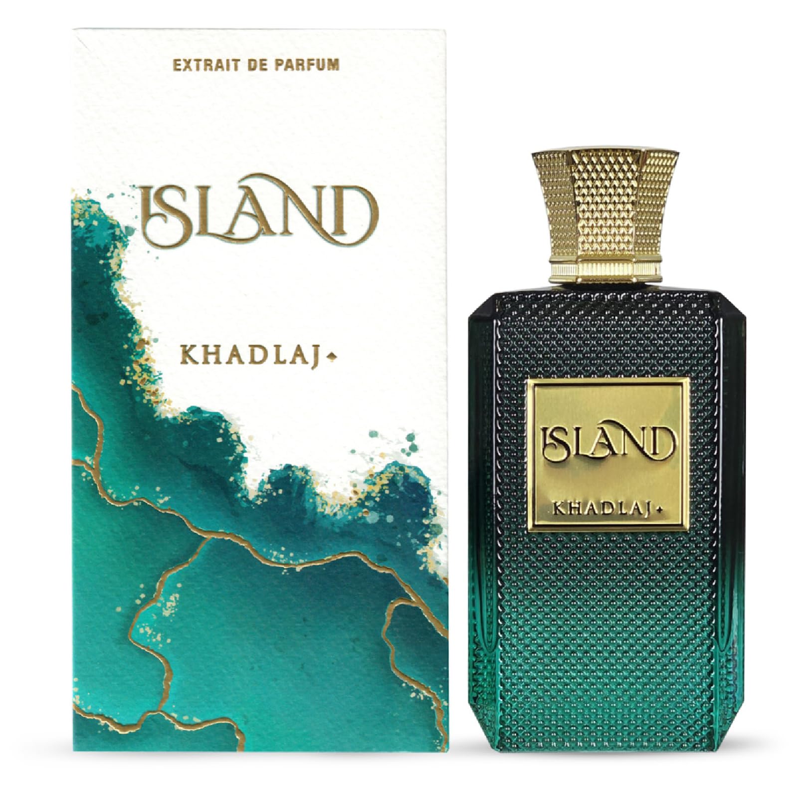 Amazon.com: Khadlaj Island Extrait de Parfum Spray for Unisex, 3.4